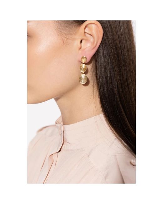 LIE STUDIO Metallic The Ruby Earrings
