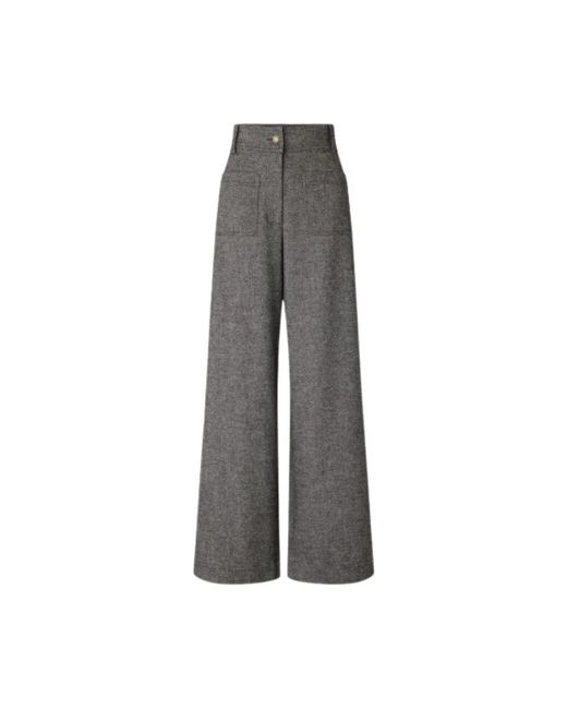 Wide Trousers Sessun de color Gray