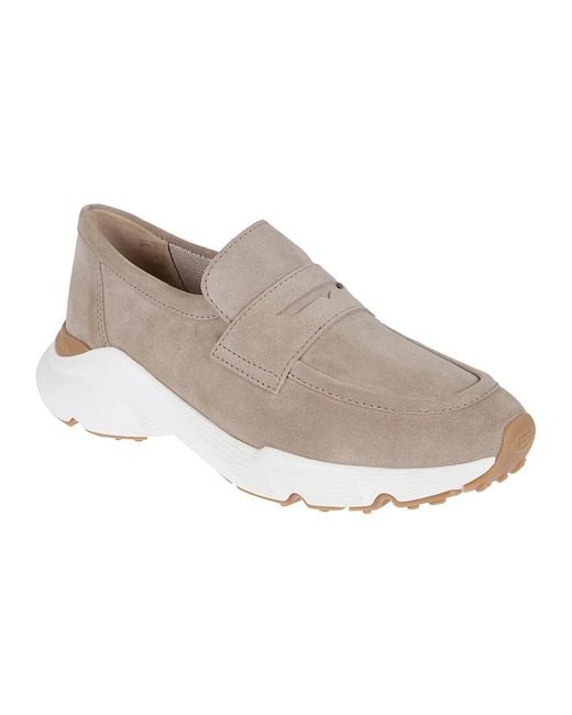 Tod's Gray Loafers