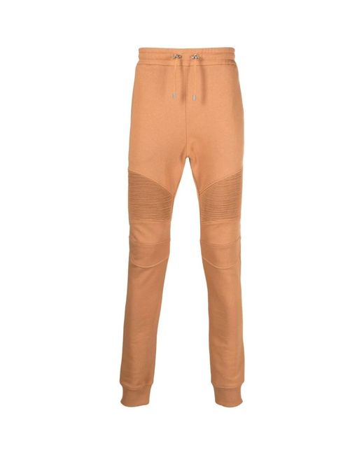 Balmain Broeken ,Bruin ,Katoen Fitness in het Natural voor heren