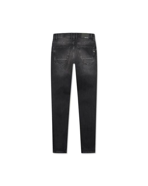 Slim-Fit Jeans di Pure Path in Black da Uomo