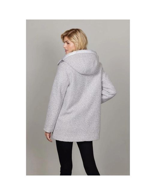 Junge Single-Breasted Coats in het Gray