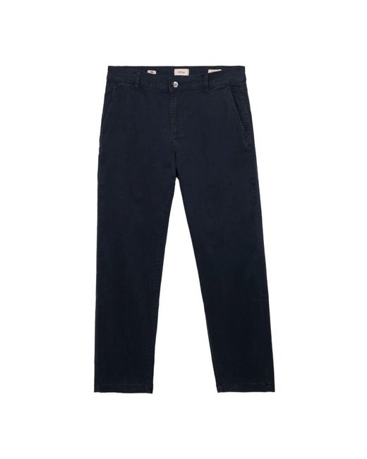 Oltre Blue Chino-hose aus -mischgewebe