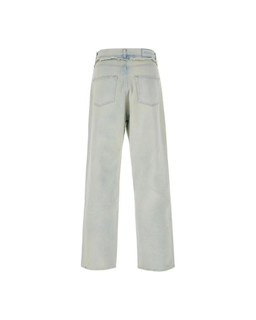 Ambush Gray Straight Fit Jeans for men
