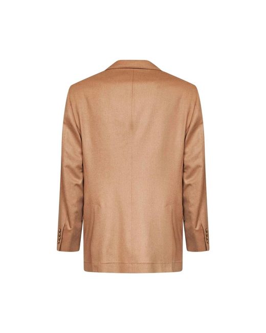 Brunello Cucinelli Brown Blazers for men