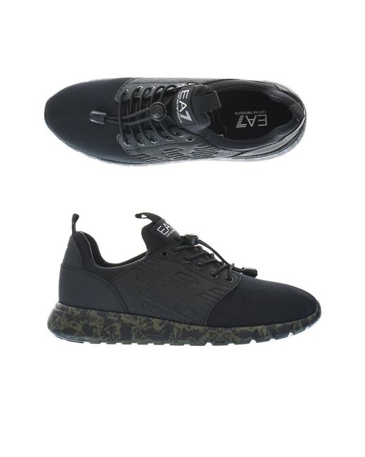 EA7 Blue Sneakers for men