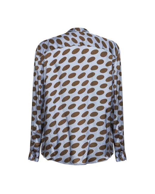 Dries Van Noten Blue Casual Shirts for men