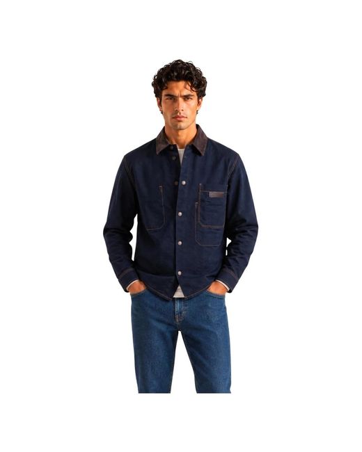 ARMANI EXCHANGE Blue Casual Shirts for men
