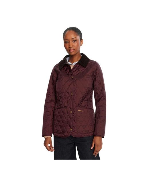 Light Jackets Barbour en coloris Red
