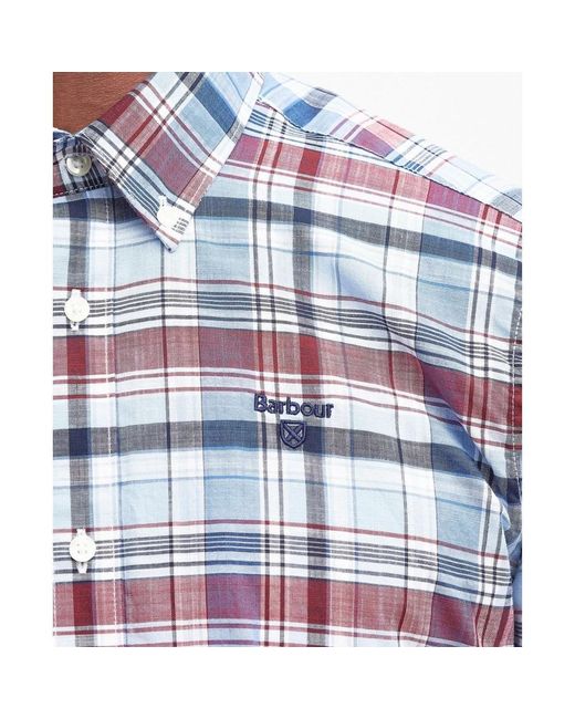 Barbour Blue Hutton Tailo Shirt Classic S for men
