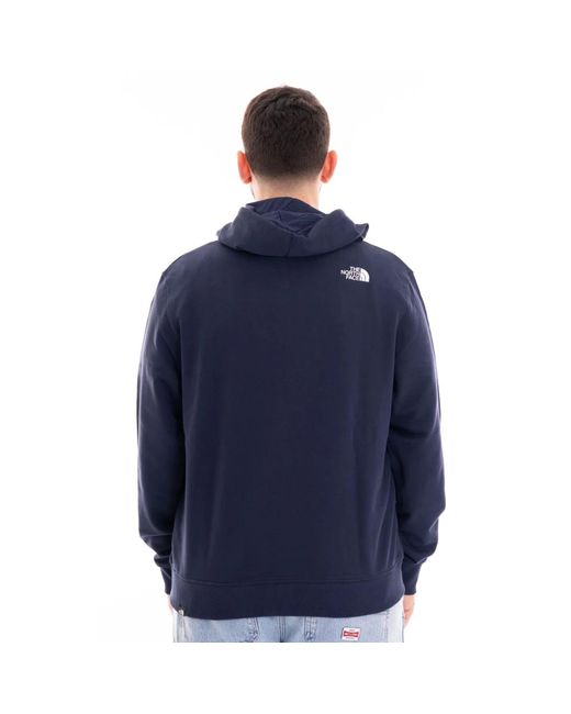 The North Face Full zip hoodie in Blue für Herren