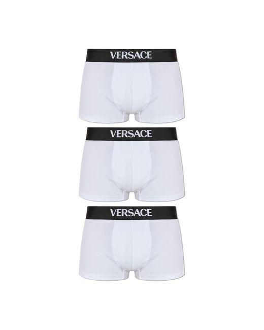 Bottoms di Versace in White da Uomo