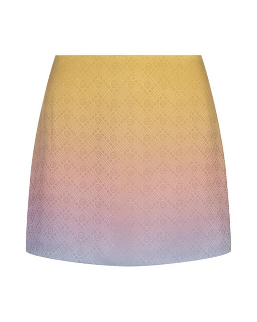 Casablancabrand Multicolor Short Skirts