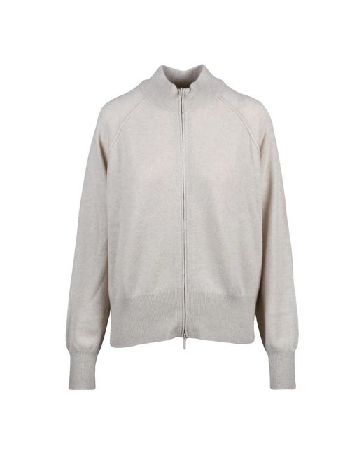 Marella Gray Cashmere Knitwear