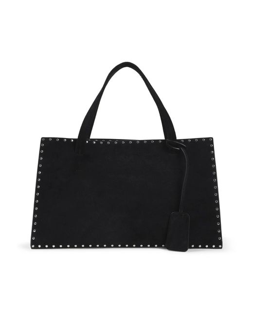 Phoebe Philo Black Small Stud Cabas