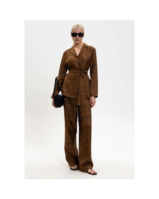 Max Mara Brown Shirts