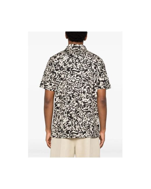 Dries Van Noten White Short Sleeve Shirts for men