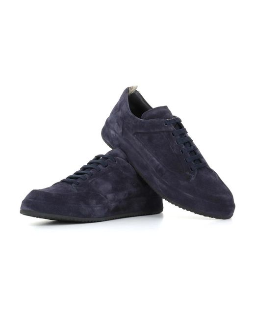 Officine Creative Blue Sneakers for men