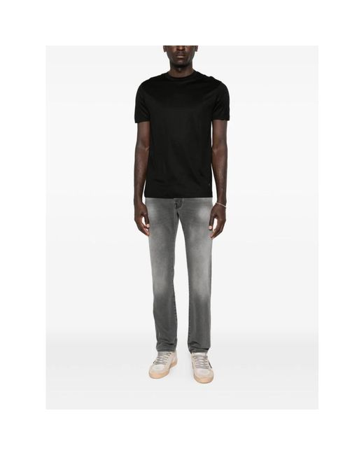 Emporio Armani Black T-Shirts for men