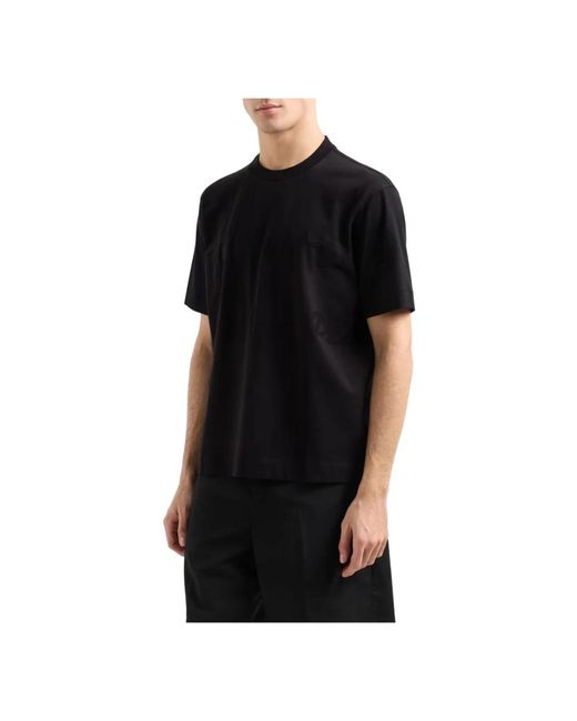 Emporio Armani Black T-Shirts for men