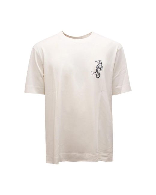 Armani White T-Shirts for men
