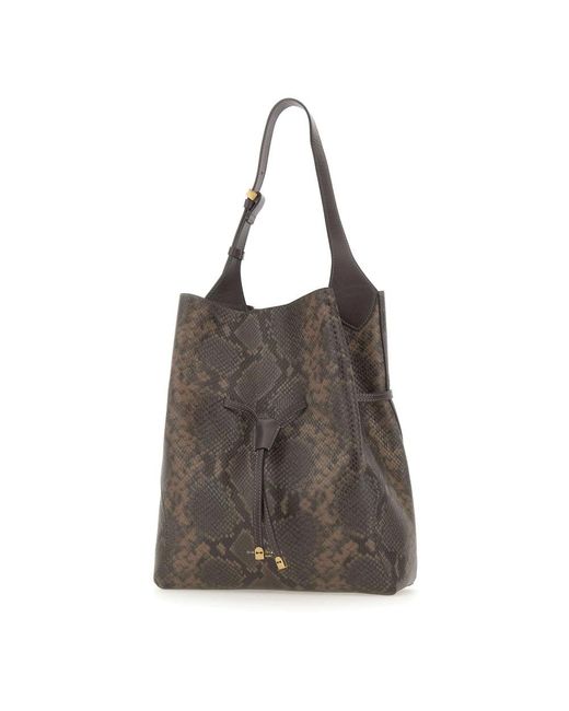 Gianni Chiarini Brown Bucket Bags