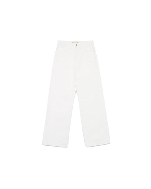Roy Rogers White Straight Jeans