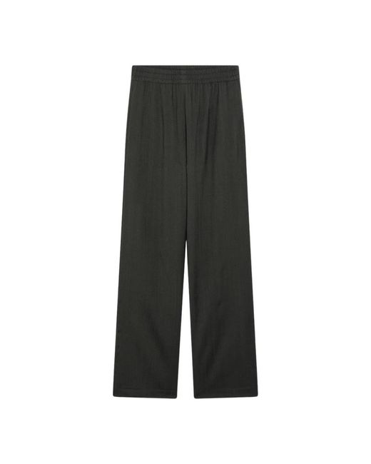 Golden Goose Deluxe Brand Gray Wide Trousers