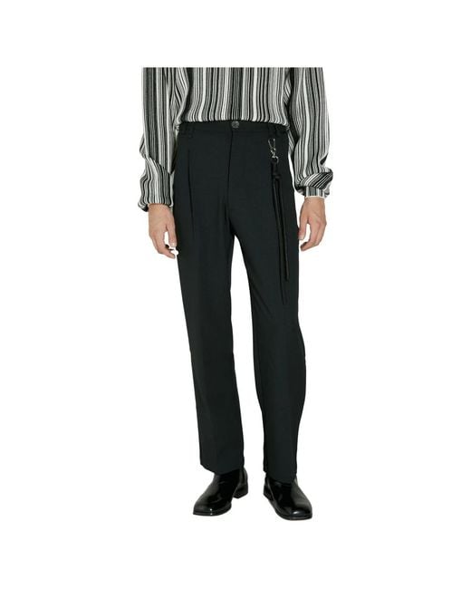 Trousers > suit trousers Song For The Mute pour homme en coloris Black