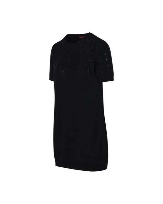 Gucci Black Knitted Dresses