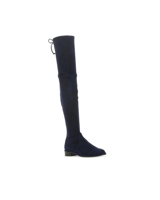 Stuart Weitzman Blue Over-The-Knee Boots
