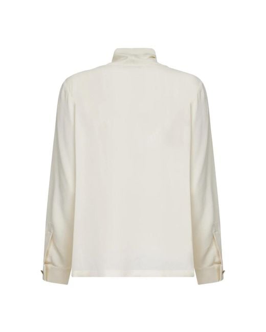 Max Mara White Blouses