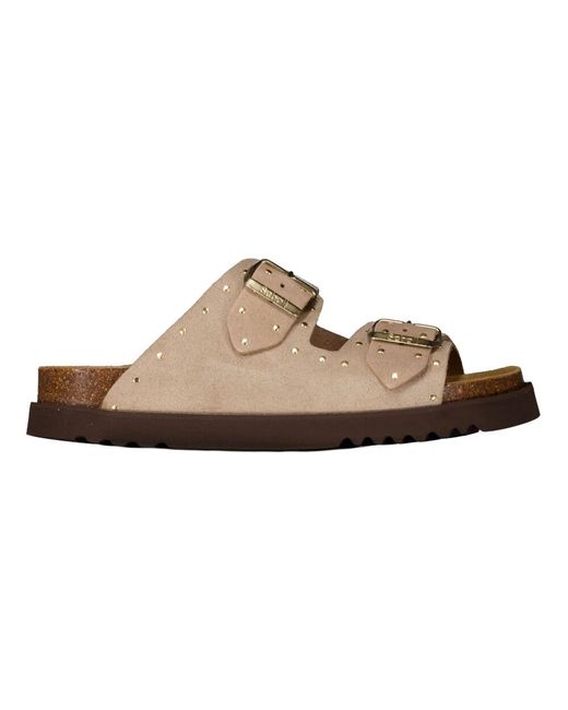 Scholl Brown Sliders