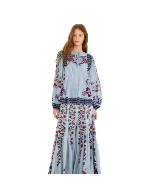 Farm Rio Maxi Rok Marcelle in het Blue