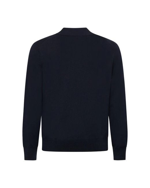 D4.0 Blue Polo Shirts for men