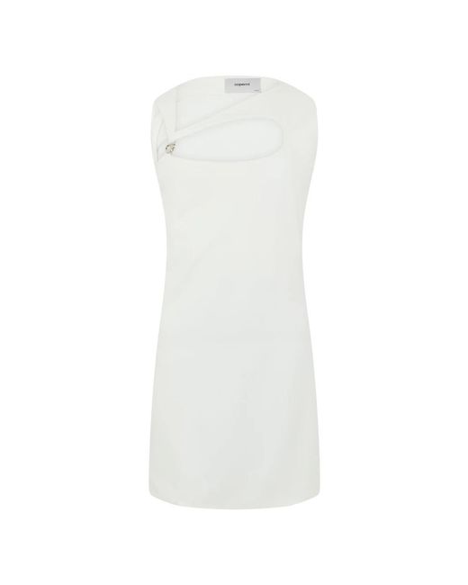 Coperni White Short Dresses