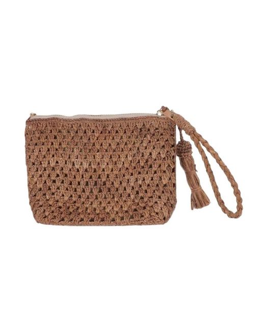 Mc2 Saint Barth Brown Clutches