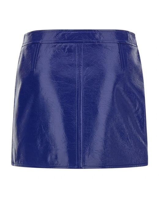 Courreges Blue Short Skirts