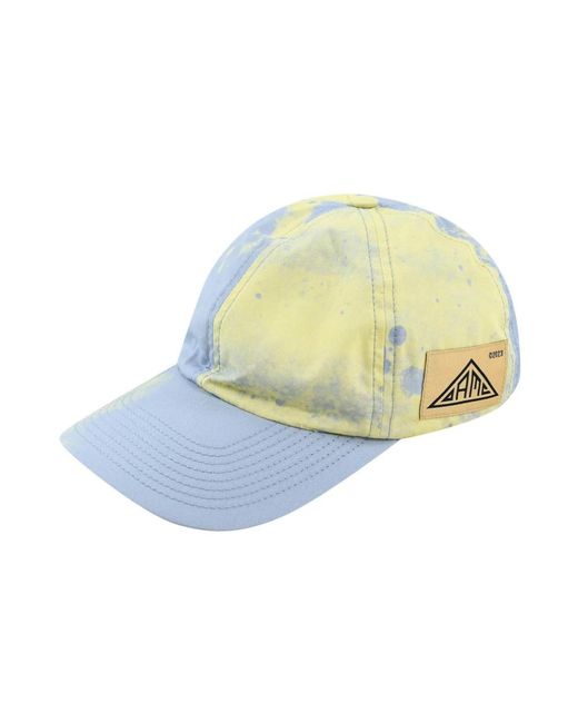 OAMC Accessoires ,Geel ,Smudge Light Ball Cap in het White