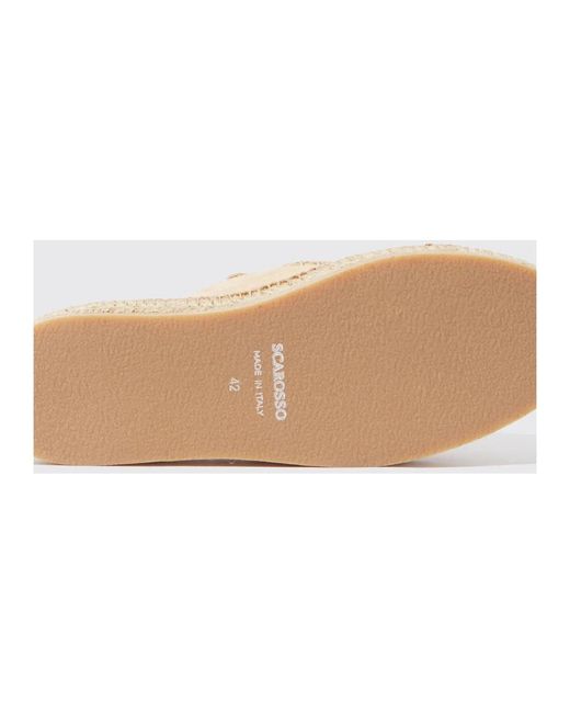 Scarosso Suede Espadrilles in Natural für Herren