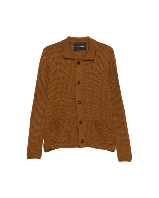 Tagliatore Truien & Vesten ,Bruin ,Paulie Cardigan in het Brown voor heren