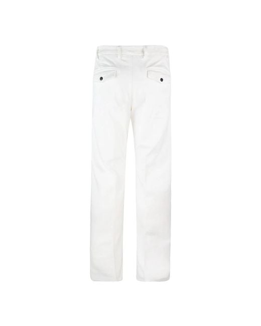 Eleventy White Chinos for men