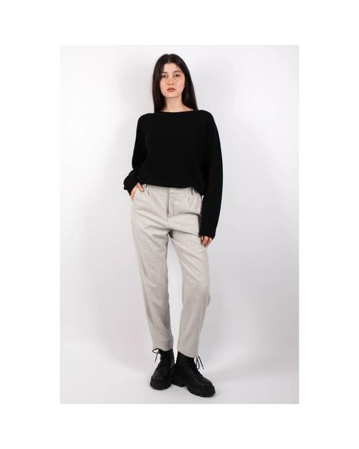 Drykorn Black Slim-Fit Trousers