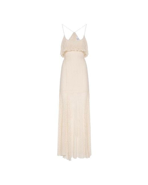 Soallure White Knitted Dresses
