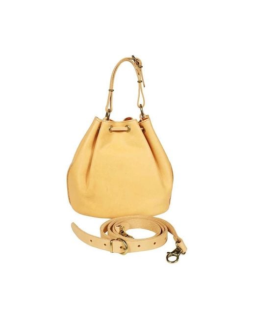 Il Bisonte Metallic Bucket Bags
