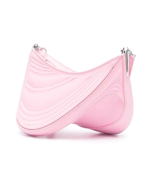Mugler Pink Shoulder Bags