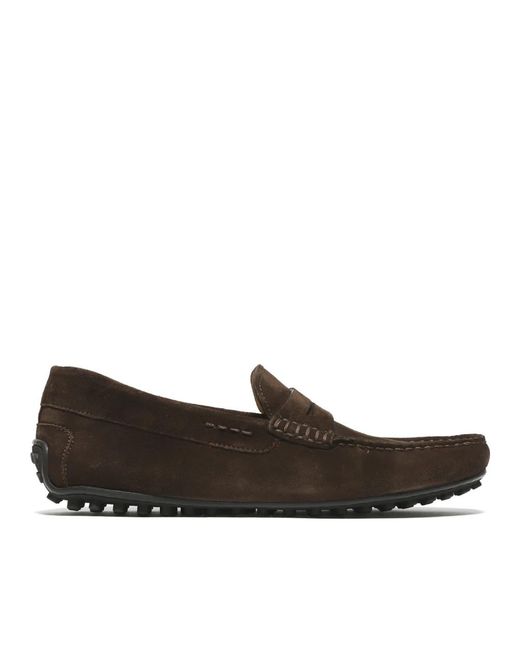 Rossano Bisconti Moccasin With Mask In Soft Antiqued Brown Leather - NWT Rossano Bisconti Men main image 2
