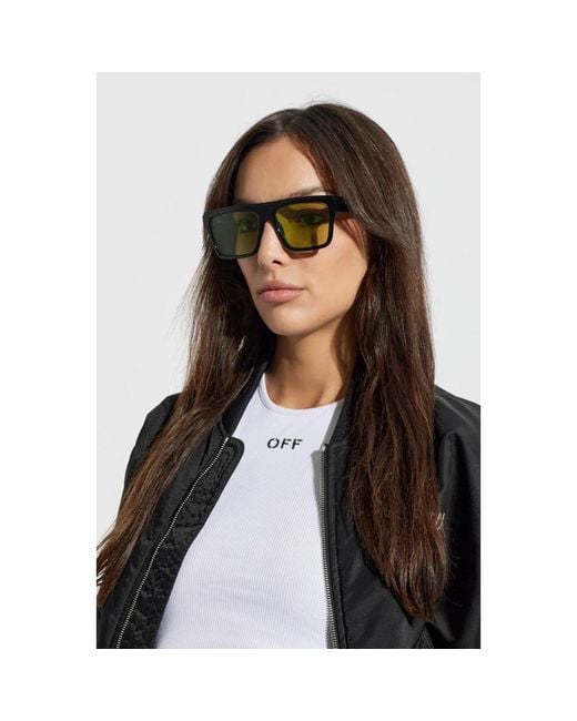 Off-White c/o Virgil Abloh Black Sunglasses
