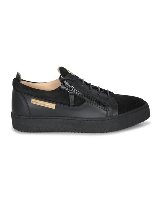Giuseppe Zanotti Black Sneakers for men