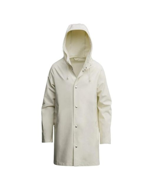 Stutterheim Gray Rain Jackets for men
